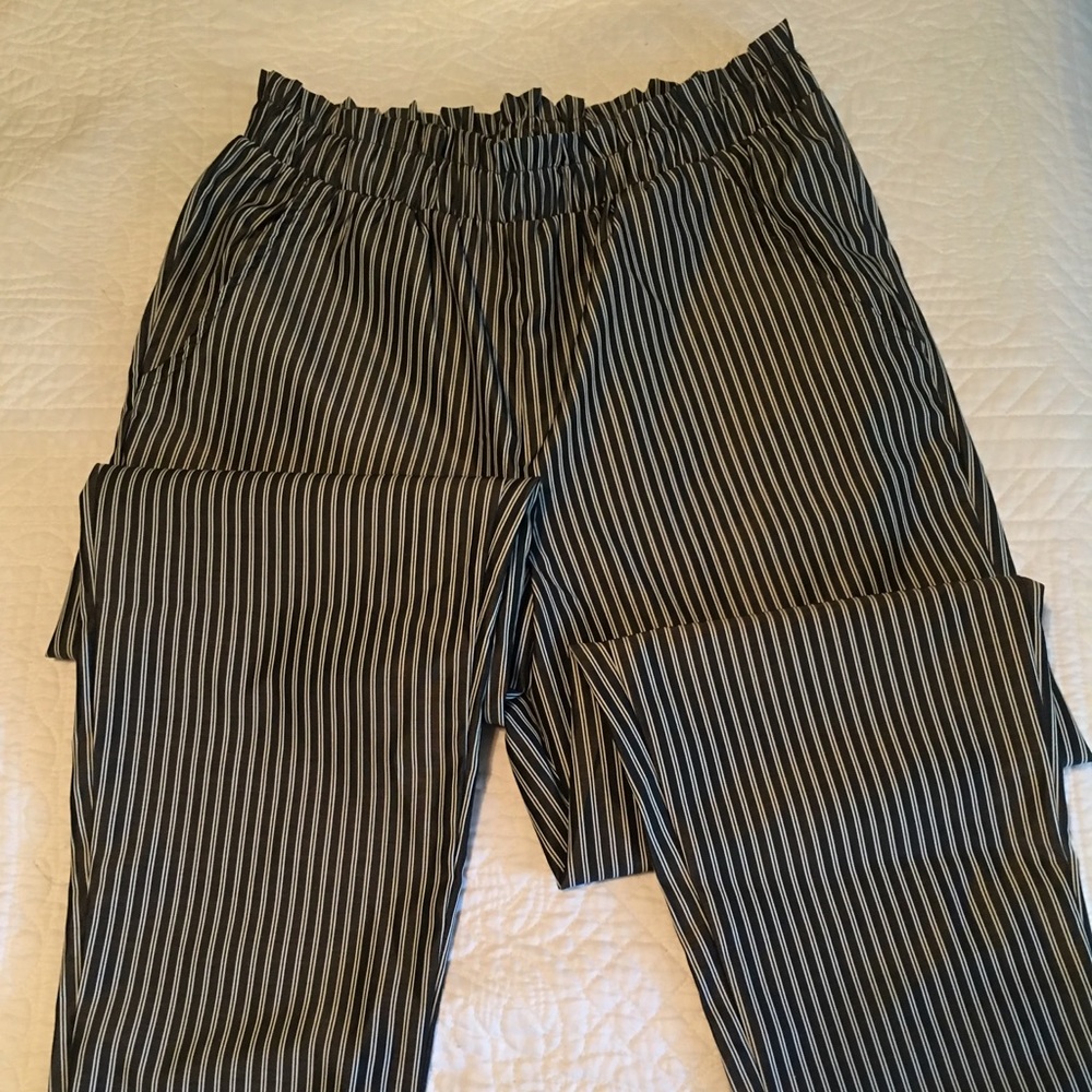 Pinstripe pants size small
